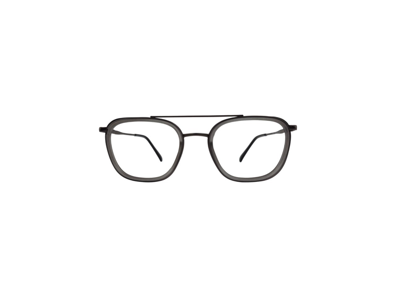 Tom Eye Metal Aviator Grey Eyeglasses