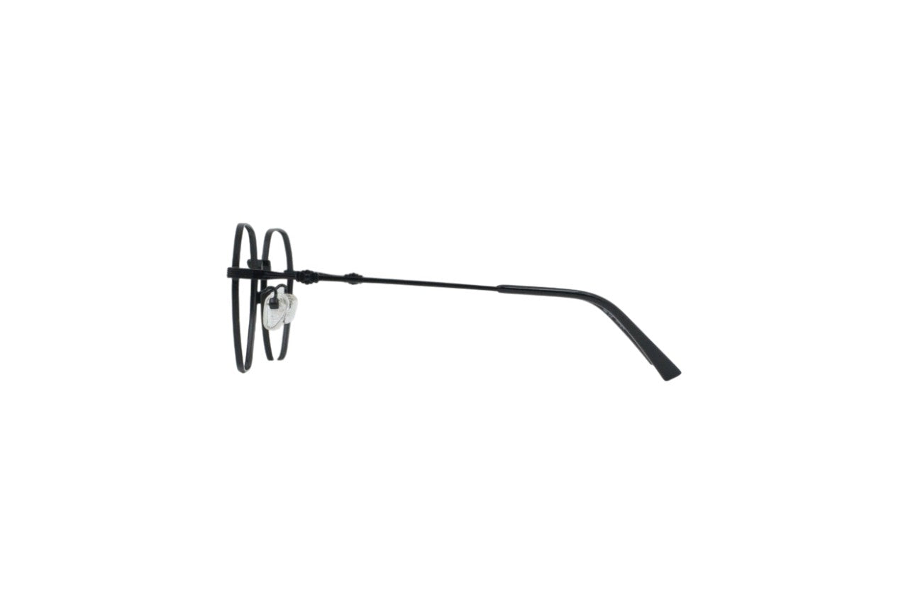 Tom Eye Metal Round Black Eyeglasses