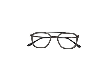Tom Eye Metal Aviator Grey Eyeglasses