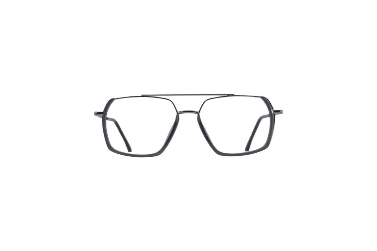 Tom Eye Metal Aviator Grey Eyeglasses