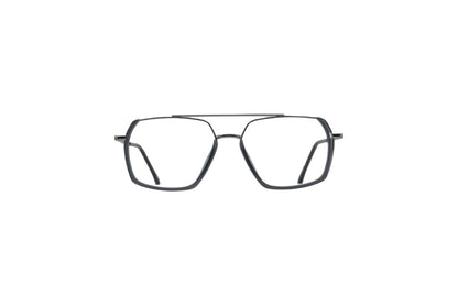 Tom Eye Metal Aviator Grey Eyeglasses