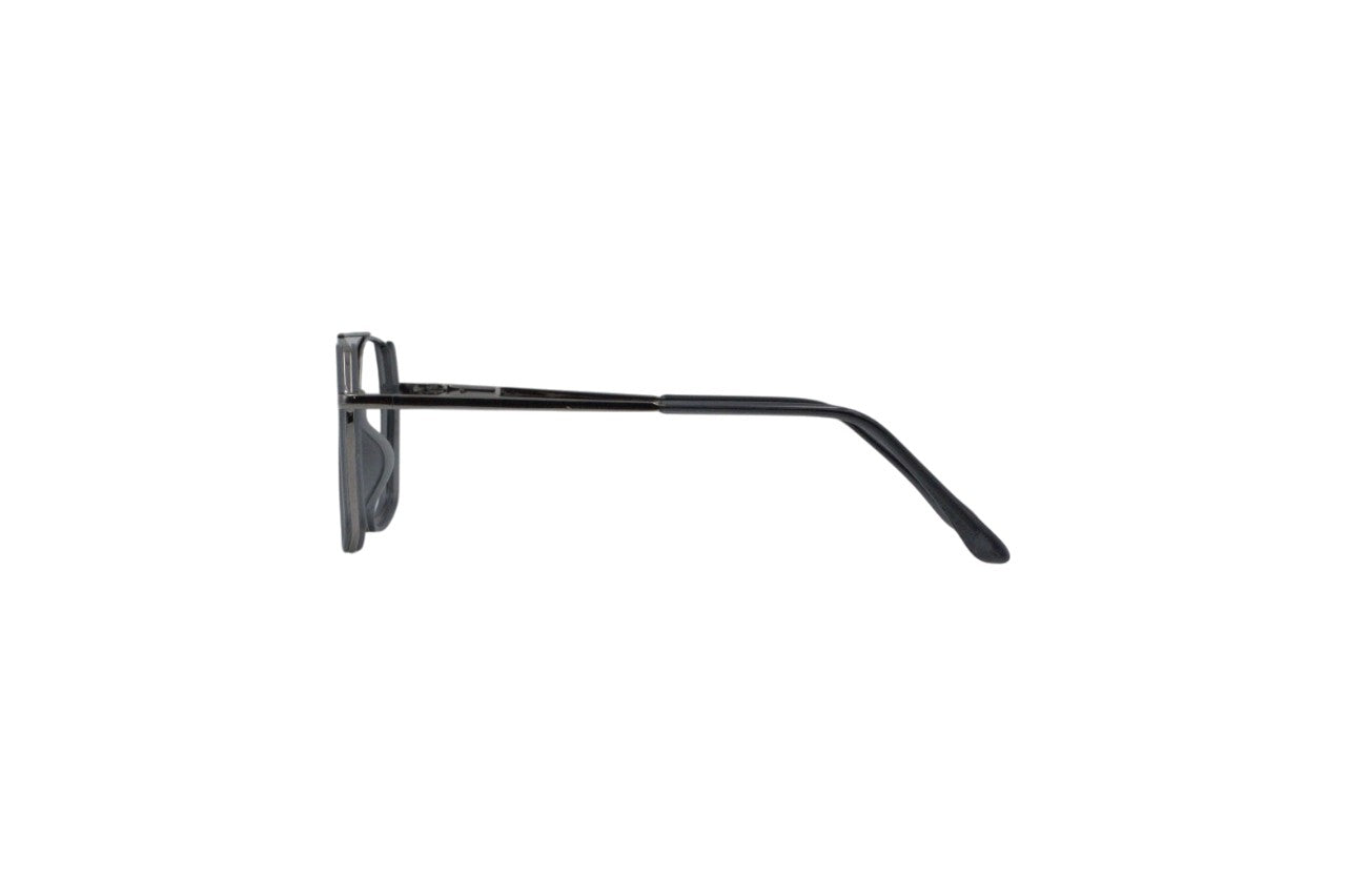 Tom Eye Metal Aviator Grey Eyeglasses