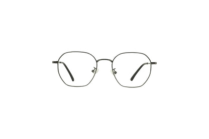 Tom Eye Metal Round Grey Eyeglasses