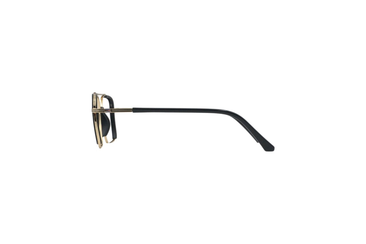 Tom Eye Metal Aviator Grey Eyeglasses