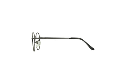 Tom Eye Metal Round Grey Eyeglasses