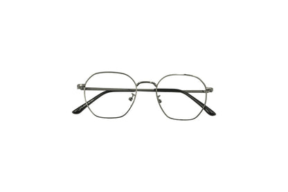 Tom Eye Metal Round Grey Eyeglasses
