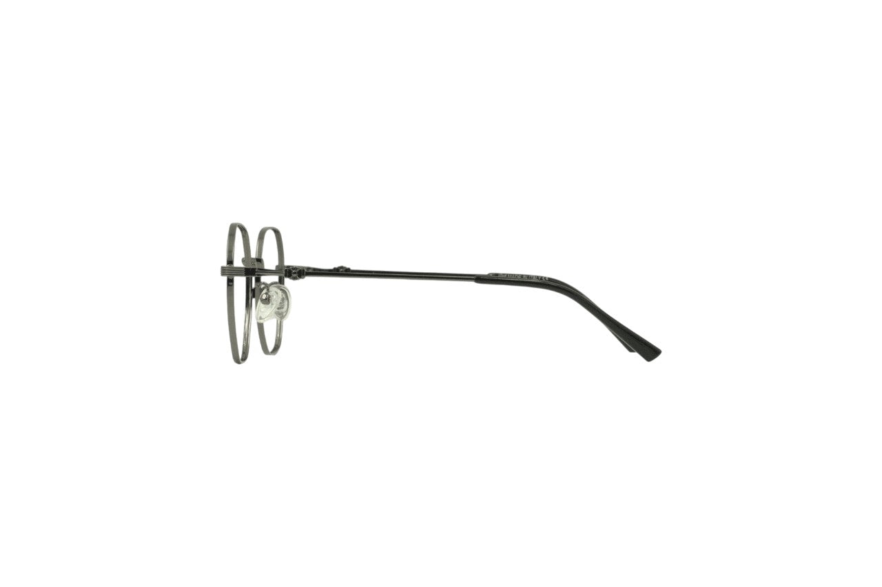 Tom Eye Metal Round Gunmetal Eyeglasses