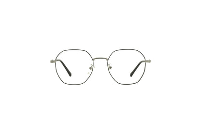 Tom Eye Metal Round Grey Eyeglasses
