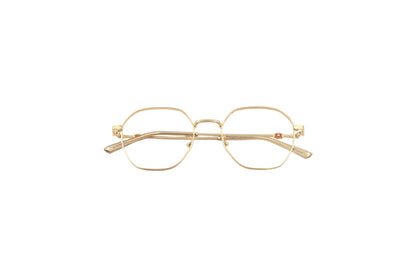 Tom Eye Metal Round Rose Gold Eyeglasses