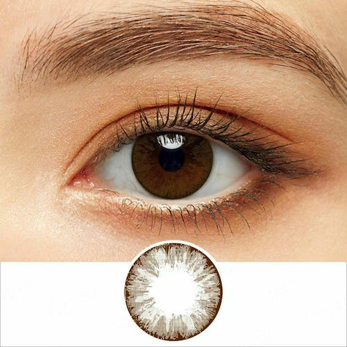 Contact Lens Brown Zero Power Eye Lenses